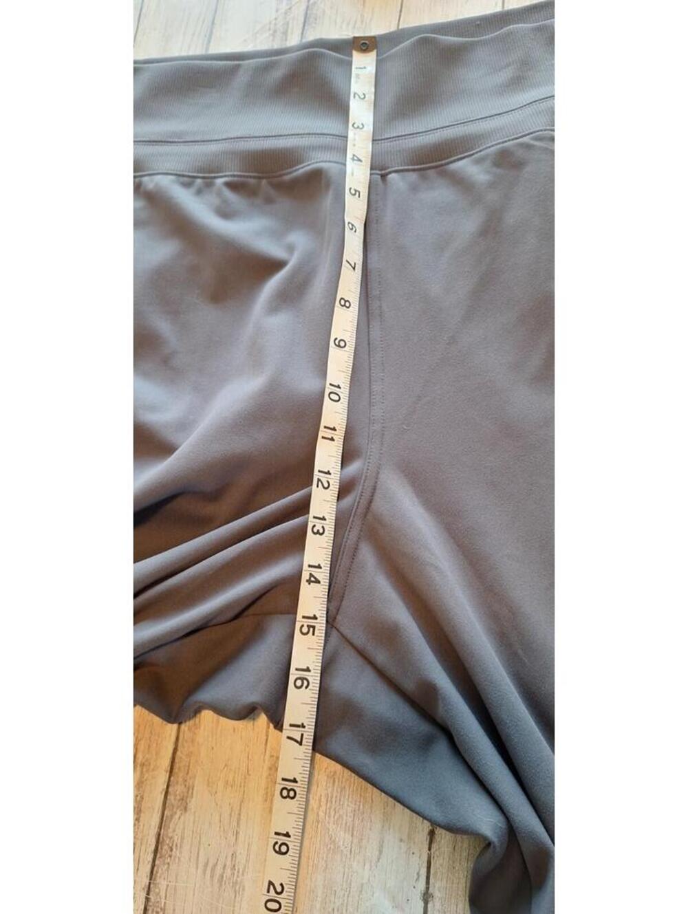 Stylus NWT Women’s Plus Sz 3X Wide Leg Stretchy Spandex Highland Gray Pants - Picture 6 of 9